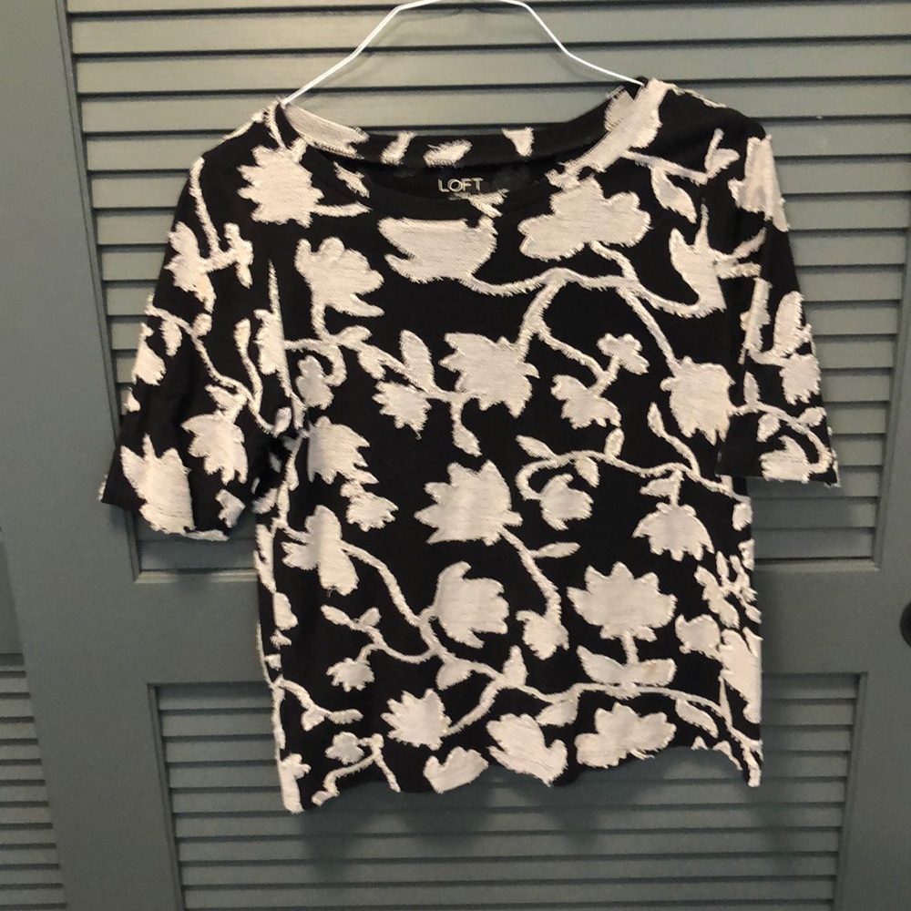 LOFT floral tee